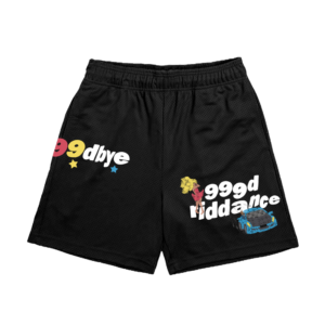 999 Club 4 Year Anniversary Shorts Black