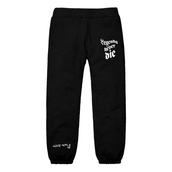 999 Club Juice Wrld 999 Sweatpants Black