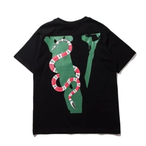 VLONE-Friends-Snake-Printed-T-Shirt-black