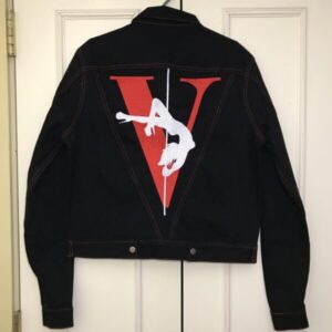 Vlone Stripper Denim Pop-up Exclusive Jacket