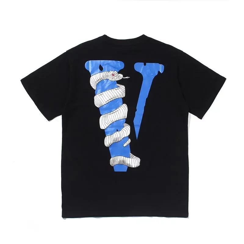 Vlone-White-Snake-Tee-black