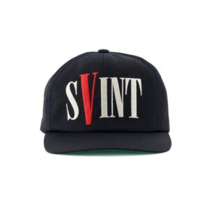 Vlone X Saint M×××××× Cap – Black