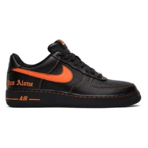 Black/Orange ComplexCon Exclusive Vlone Nike Lab Air Force 1 Low