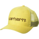 Carhartt Men’s Canvas Mesh-Back Logo Graphic Cap