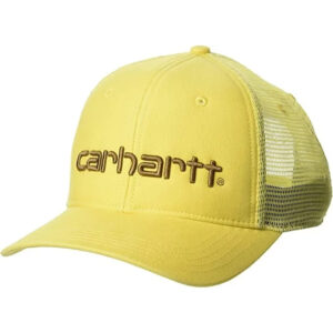 Carhartt Men’s Canvas Mesh-Back Logo Graphic Cap