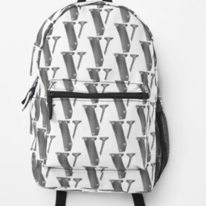 Vlone and silver screw , cool design for V Backpack