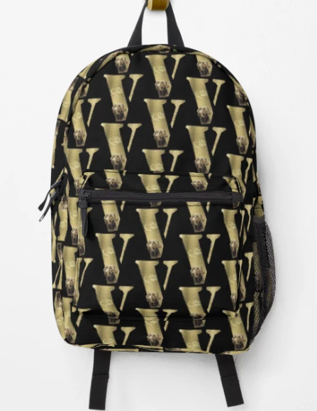 Vlone with beautiful dog , cute design for V Backpack