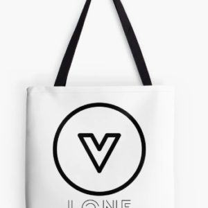 funny v lone gift Tote Bag