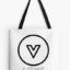 funny v lone gift Tote Bag