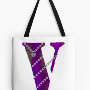 Vlone lock chain , funny design for V Tote Bag