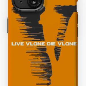 Live Vlone Die Vlone iPhone Case