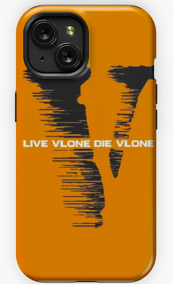 Live Vlone Die Vlone iPhone Case