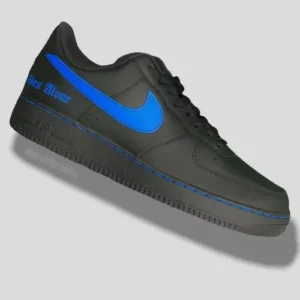 Black/Blue Vlone Custom Air Force 1