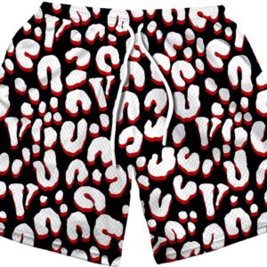 Vlone Rodman Cheetah Shorts – Black